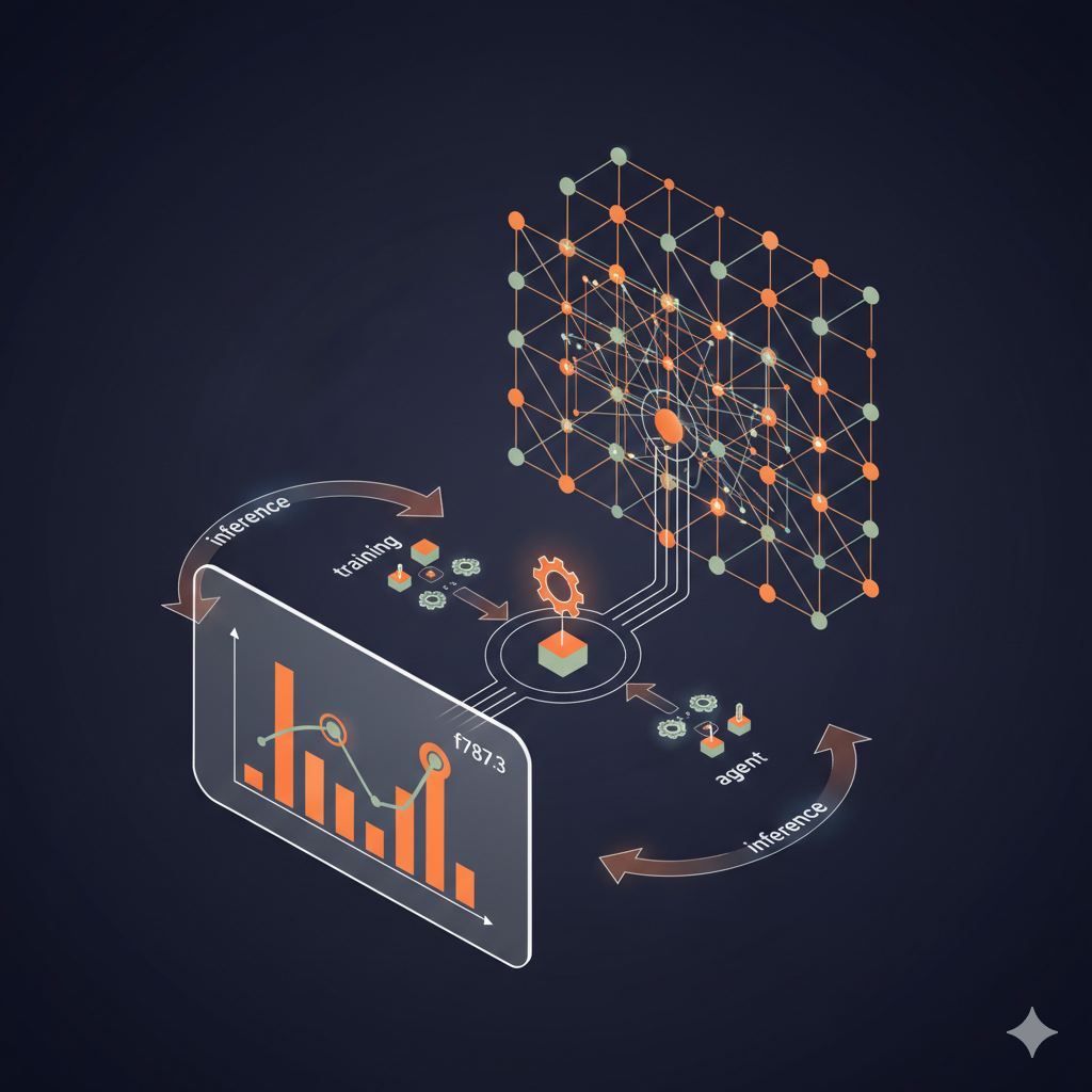 AI and machine learning models with predictive analytics dashboard
